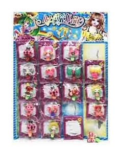 20只吊1板卡通头夹 - OBL761486