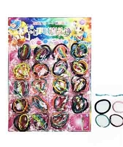 20袋吊1板束发圈加夹子 - OBL761535