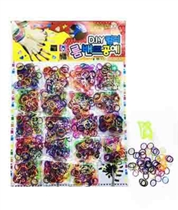 20袋吊1板实色皮筋 - OBL761547