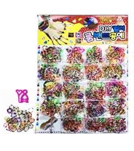 20袋吊1板间色皮筋 - OBL761549