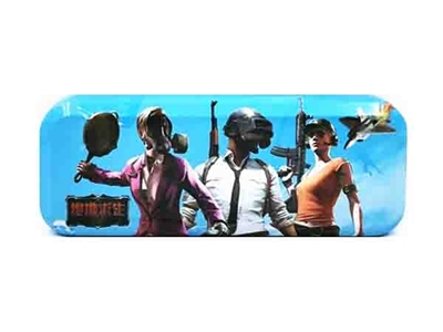 20.3X7.6CM色地求生铁笔盒 - OBL761555