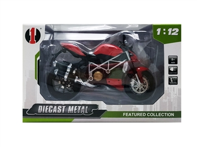 Red warhawk motorcycle - OBL761775