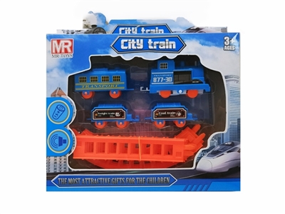 City electric rail train - OBL761838