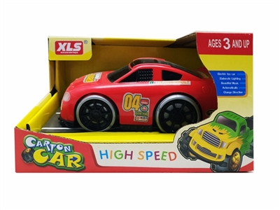 Electric universal car (with 3 d lighting, with music), two orange - OBL761858