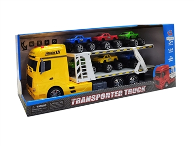 早教灯光声音惯性运输车（载6只皮卡） - OBL762043