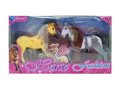 两只仿真马组合 - OBL762165