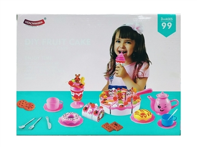 99件套切切乐过家家蛋糕玩具 - OBL762220