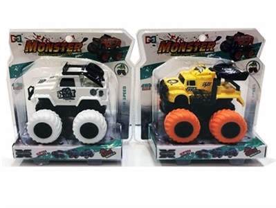 双惯性车大轮越野车（拖头，吉普车） - OBL762361