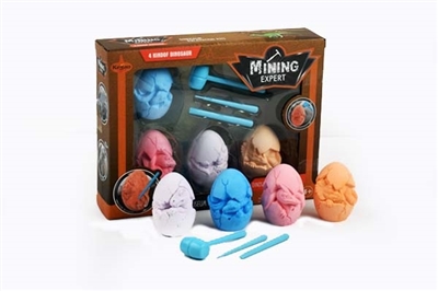 Children’s archaeological - colored eggs - four grain of toys - OBL762429