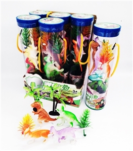 4 dinosaurs animals - OBL762777