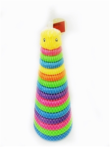 Rainbow circle ring an elephant - OBL762926