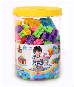 PET桶拼插积木颗粒（144PCS） - OBL763147