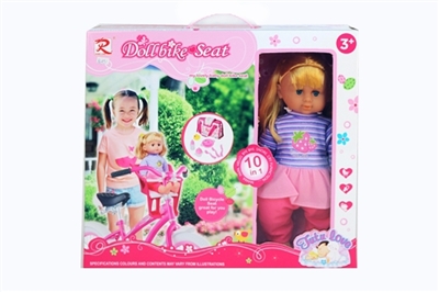 Bicycle seat belt doll - OBL763804