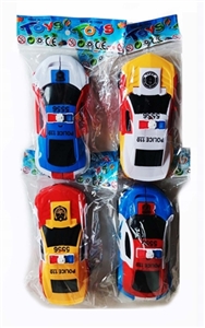 Deformation of the police car - OBL763867