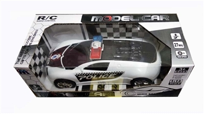 The bugatti a police car remote control car 1:18 two-way without lights - OBL763995