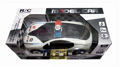 1：18二通无灯光宝马警车遥控车 - OBL763998