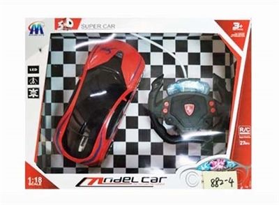 1:18 cross with 3 d light steering wheel remote control car BMW simulation - OBL764063