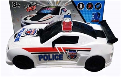 Electric bumblebee universal 3 d light music a police car - OBL764091