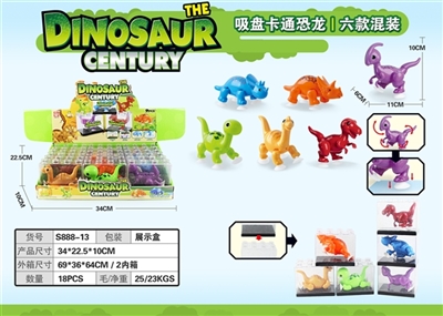 Chuck cartoon dinosaur - OBL764161