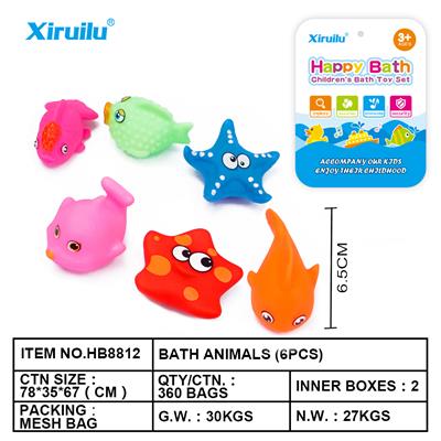 环保动物六只装 - OBL764425