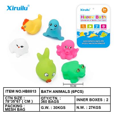 环保动物六只装 - OBL764426