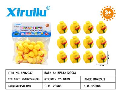 6CM 环保围巾鸭十二只装 - OBL764550