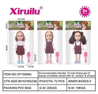 Environmental protection 12 inch diana girl - OBL764576