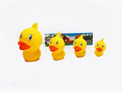 Big head duck four pack (12 cm, 8 cm, 7 cm, 6 cm) - OBL764664