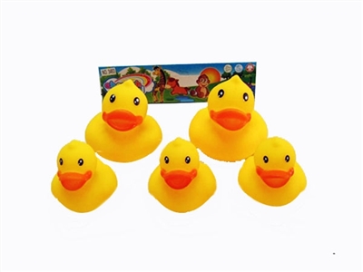 Flat nose duck five pack (2 only 9 cm, 3 only 6 cm) - OBL764680