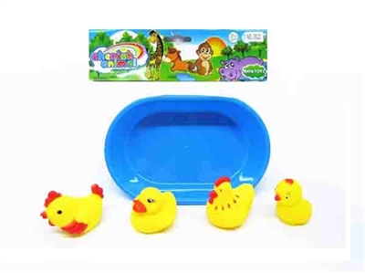 Animal four assembling the tub - OBL764704