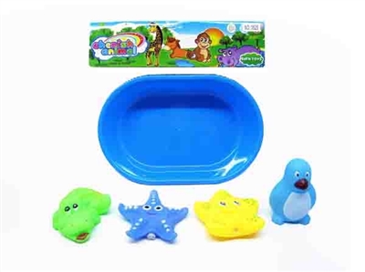 Animal four assembling the tub - OBL764706