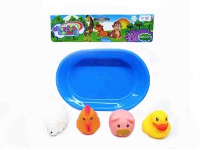 Animal four assembling the tub - OBL764708