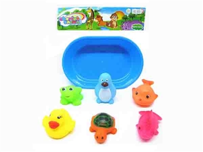 Six animals only assembly the tub - OBL764711