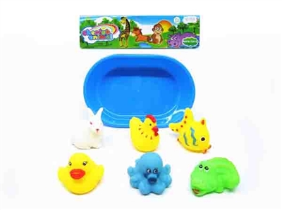 Six animals only assembly the tub - OBL764715