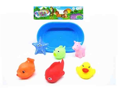 Six animals only assembly the tub - OBL764716