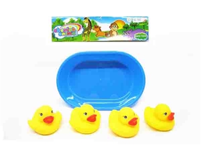 Ducklings four assembly in the tub - OBL764724
