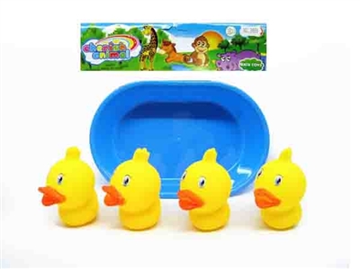 6 cm big head duck four assembling the tub - OBL764739