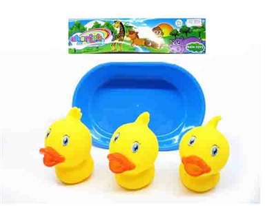 7 cm big head duck three assembly the tub - OBL764740