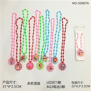 生日派对.卡通水晶LED项链 - OBL765545