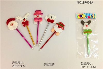 Christmas cloth doll ballpoint pen - OBL765650