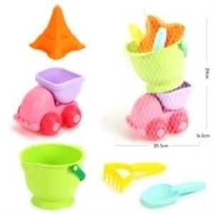 Soft plastic flower POTS beach barrels covered 5 times - OBL765715