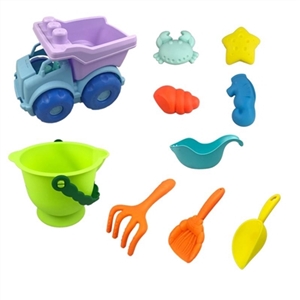 Soft plastic beach covered 10 times - OBL765784