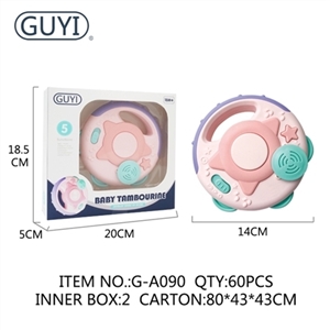 Baby calm hand on the tambourine - OBL766211