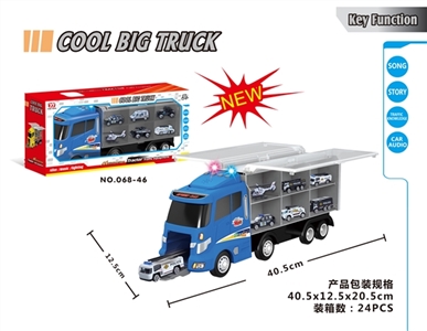 The police music trucks - OBL766750