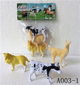 3 only 3 inches of farm animal suits - OBL766907