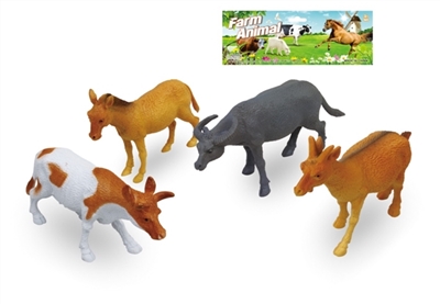 4 only 5 inch farm animal suits - OBL766908