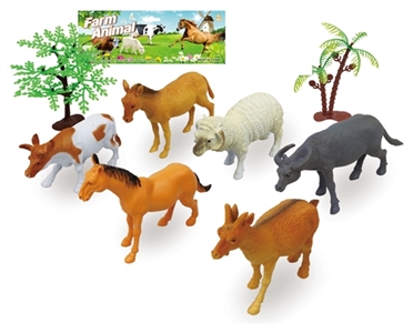 6 only 5 inch suit with tree farm animals - OBL766913