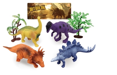 4 only 5 inch dinosaur tree suit - OBL766938