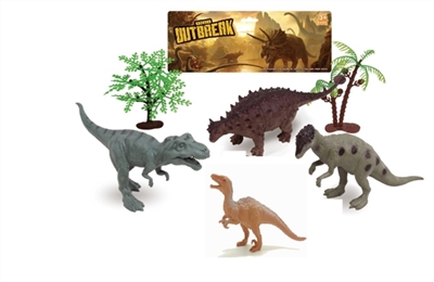 4 only 5 inch dinosaur tree suit - OBL766939