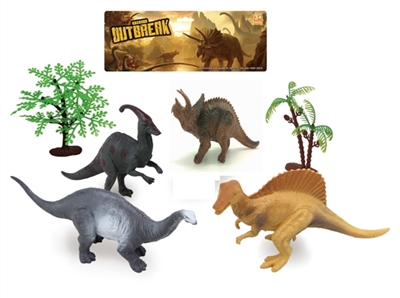 4 only 5 inch dinosaur tree suit - OBL766941